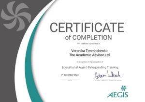 certificate of completion