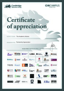 For Partners - Academic Advisor